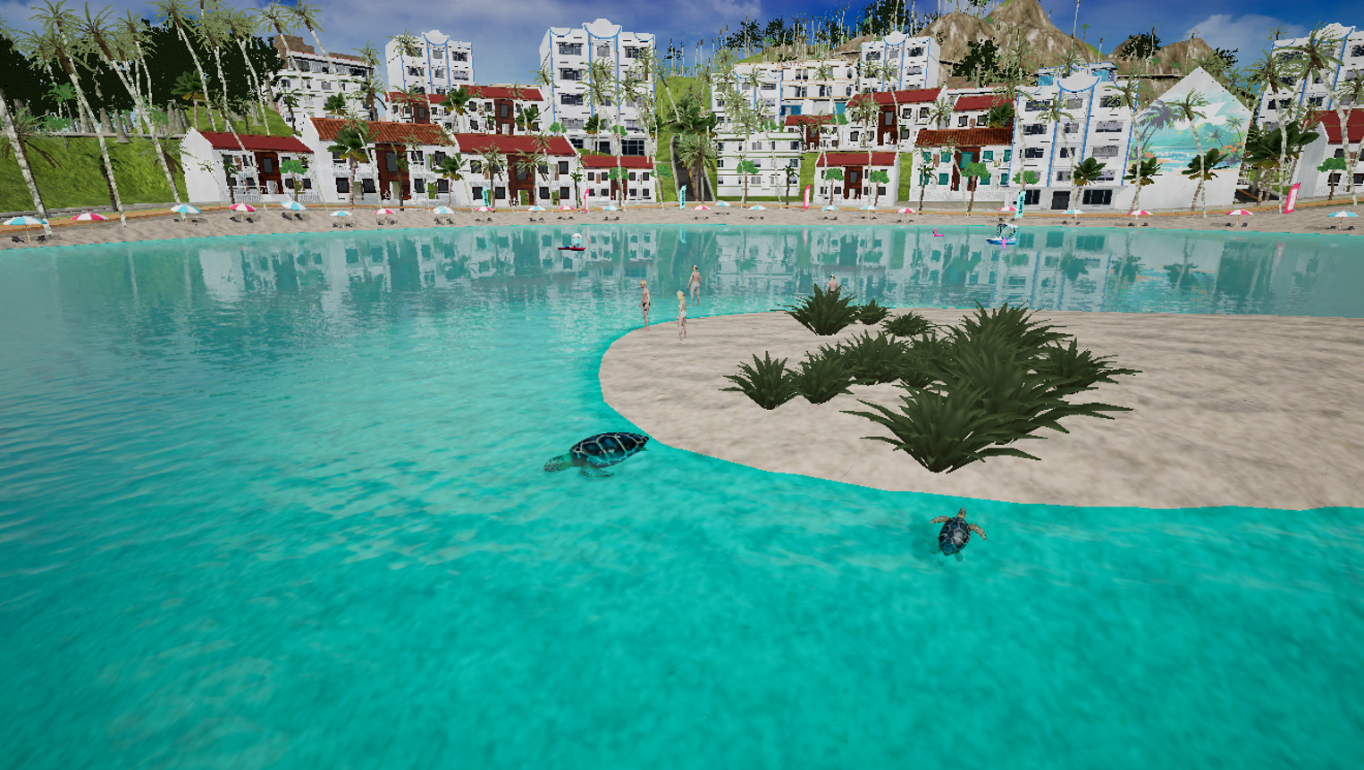 ZWIM environment