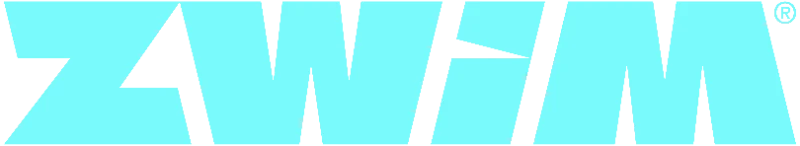 ZWIM logo capsule art